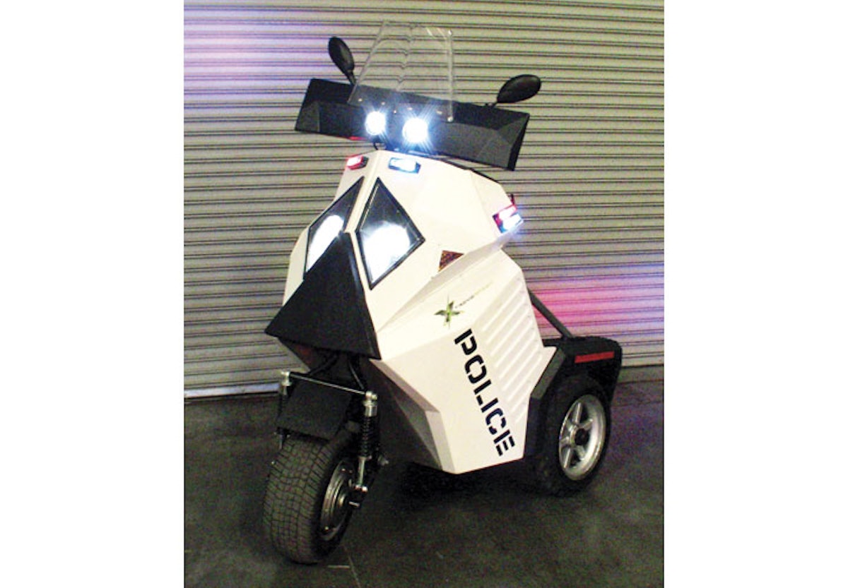 Police Mobility Vehicle From Xtreme Green Police Magazine