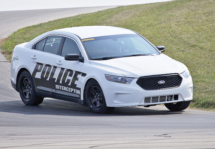 Ford's Police Interceptor sedan. Photo: Raymond Holt, MSP