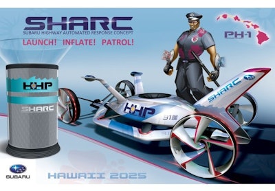 The Subaru Highway Automated Response Concept (SHARC). Photo courtesy of Subaru.