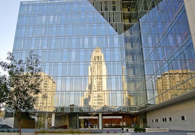 Los Angeles Police Department headquarters in downtown. Photo: Paul Clinton