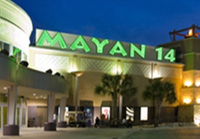 Santikos Mayan Palace 14 theater. Photo via Santikos.com.