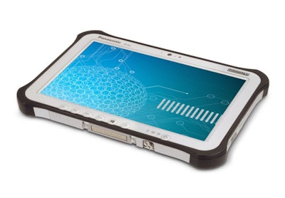 Panasonic's Toughpad FZ-G1 tablet. Photo via Panasonic.