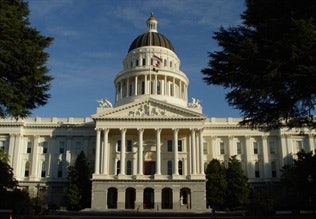 The California State Capitol in Sacramento. Photo via Franco Folini/Flickr.