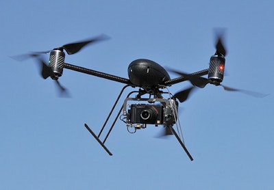 The Seattle PD returned two Draganflyer X6 UAVs following community protests. Photo via Draganfly Innovations.