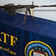 Branch Davidians fired this .50-caliber Barrett rifle at ATF agents during the Waco raid. Photo courtesy of NLEOMF.