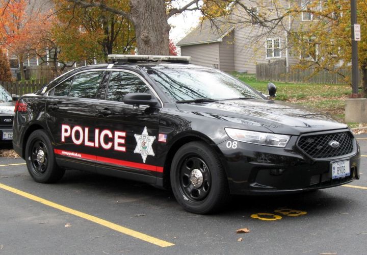 The Oswego (Ill.) PD's 2013 Ford Police Interceptor sedan. Photo: Christopher Holmes.