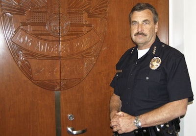 LAPD Chief Charlie Beck. Photo by Paul Clinton.
