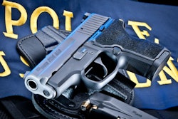 The SIG Sauer P224 is a subcompact pistol that offers 10 rounds of .40 S&W firepower.