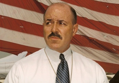 Former NYPD Commissioner Bernard Kerik on 9/11. Photo via Wikimedia.