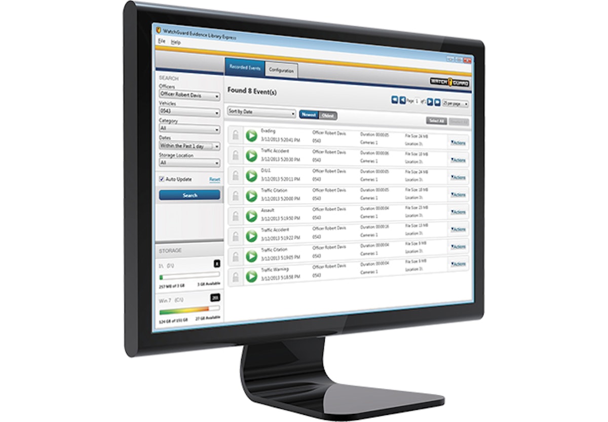 Evidence Library Express From WatchGuard Video Police Magazine