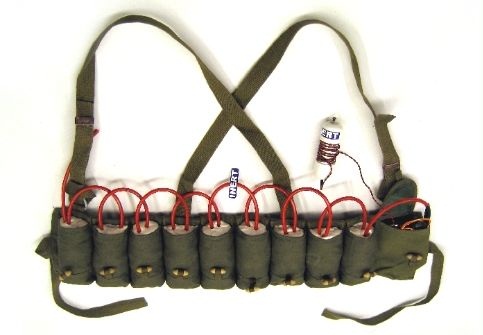 Inert Products produces a non-explosive suicide vest for police training.