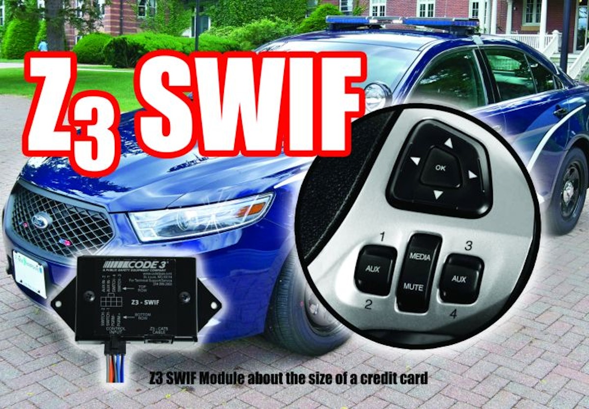 Code 3 Introduces Steering Wheel Control Module Police Magazine