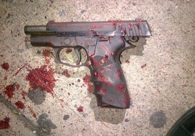 Photo of Astra 9mm pistol courtesy of NYPD.