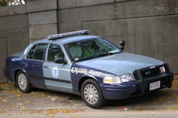 Massachusetts State Police 2005 Ford CVPI photo via Wikimedia.