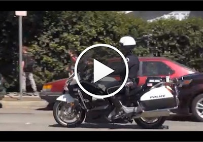 M News Police Motor Honda