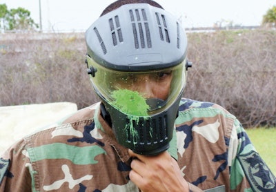 Paintball is one way to get immediate training feedback. Photo: Osceola County (Fla.) Sheriff's Office