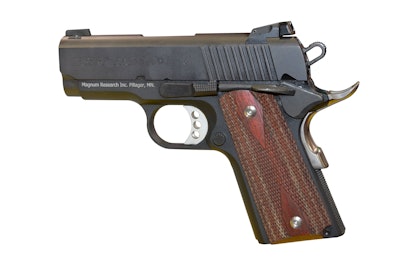 ultra-compact, ultra-light concealed carry firearm in a .45 ACP caliber
