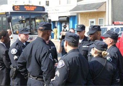 Camden County Metropolitan Police Department officers go on duty. (Photo: Camden County)