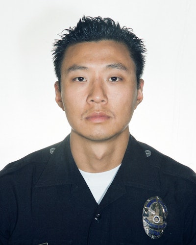 Photo of Officer Nicholas Lee courtesy of the LAPD