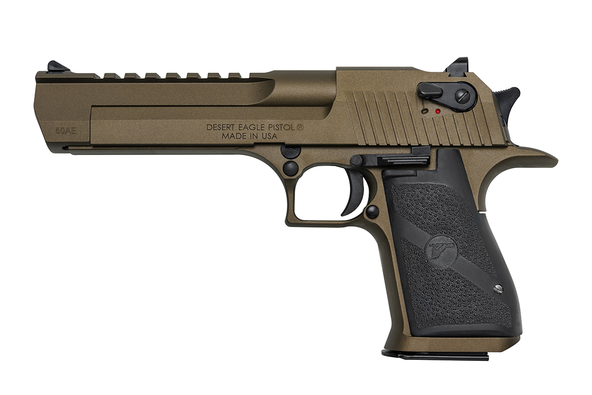 Bronze Cerakote Desert Eagle From: Magnum Research | Police