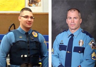 (L-R) Trooper Gabriel 'Gabe' Rich and Trooper Sgt. Patrick 'Scott' Johnson (Photos: Alaska Department of Public Safety)