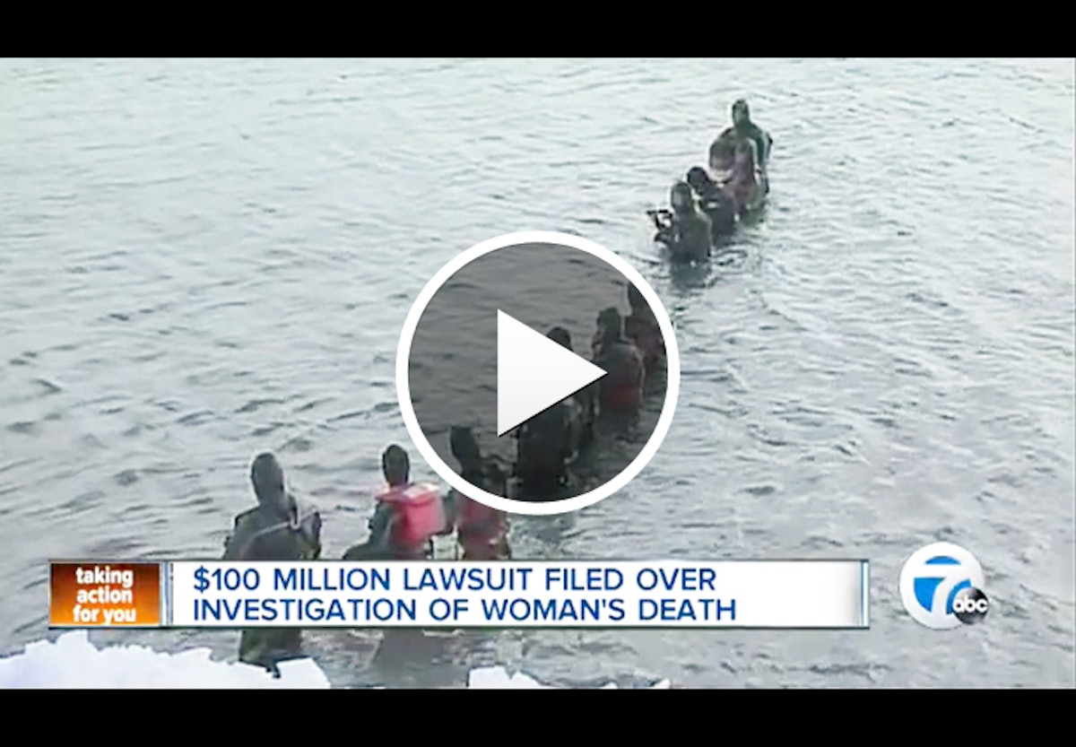 Video Michigan Family Sues 20 Officers, Says Mother's Murder was