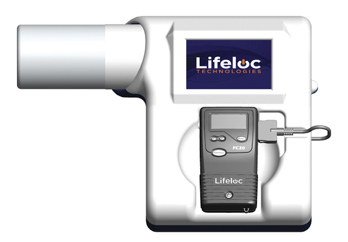 Breathalyzer Calibration Station From Lifeloc Technologies Police