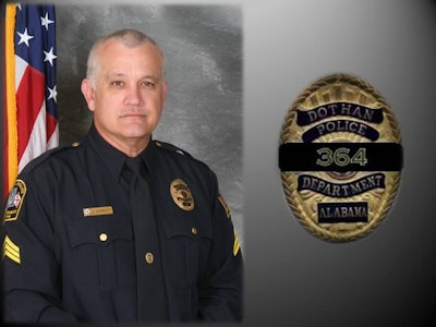 Sgt. Jeff Garrett died after collapsing during training. Photo: Dothan (Ala.) PD Facebook page