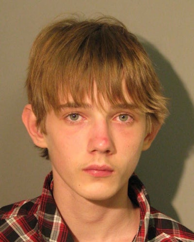 Sash Alexander Nemphos, 16, was charged as an adult with possession of a handgun and a destructive device and three theft counts. (Photo: Baltimore County Police)