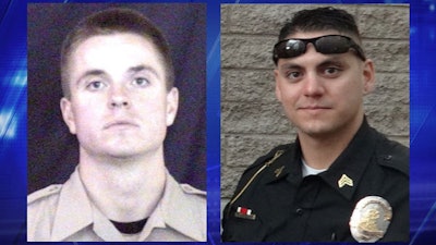 Dep. Jon Mennen and Sgt. Jason Mingura