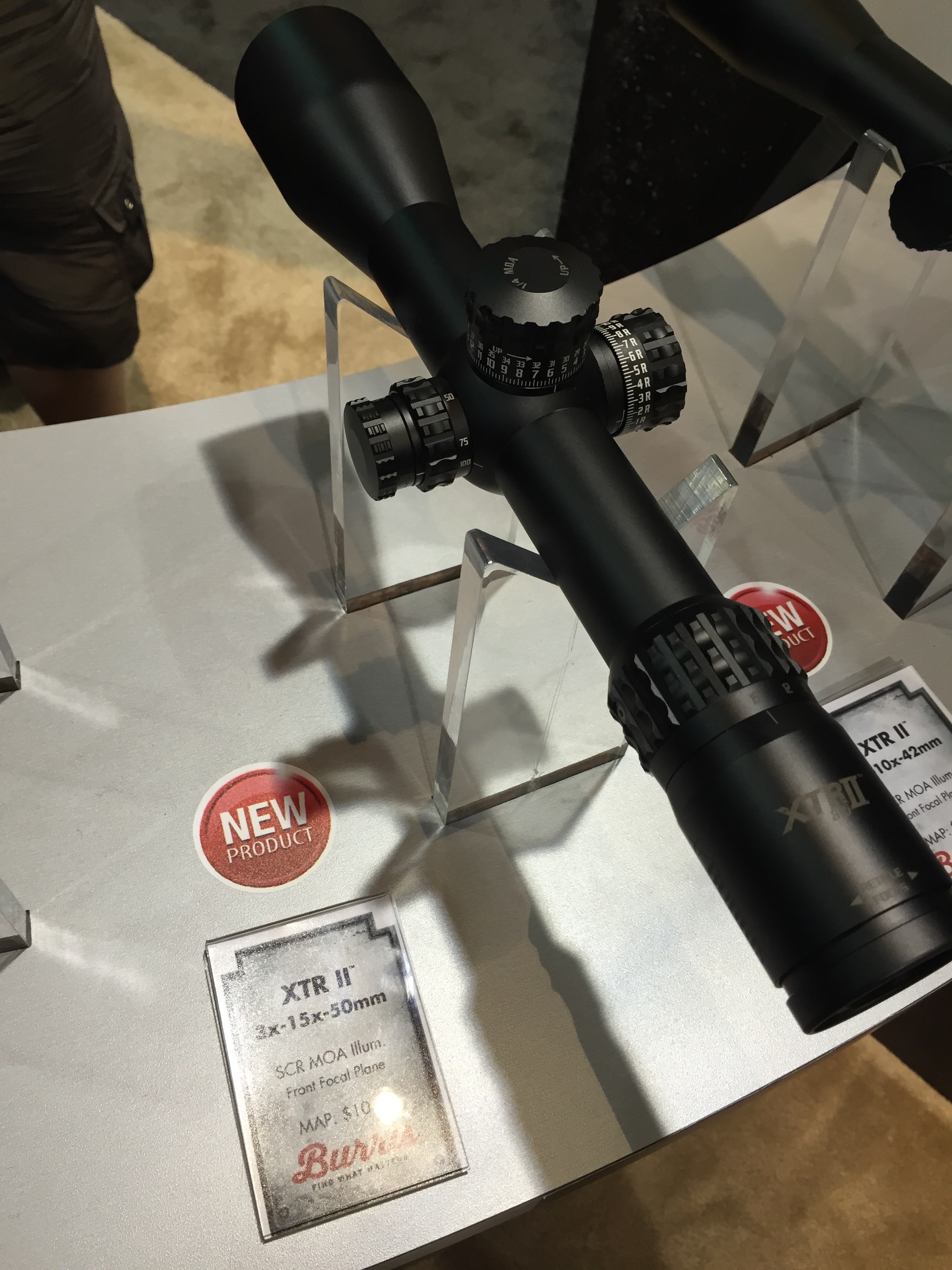 The XTR line of long-range rifle scopes definitely raises the bar for Burris quality.