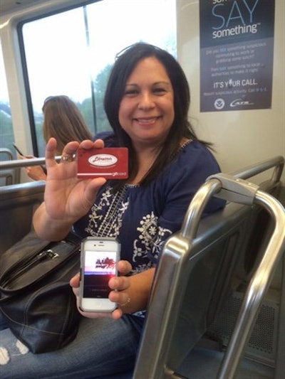 This 'Good Samaritan' received a gift card for turning in an Assisted Patrol-equipped device that she found on a Charlotte train.