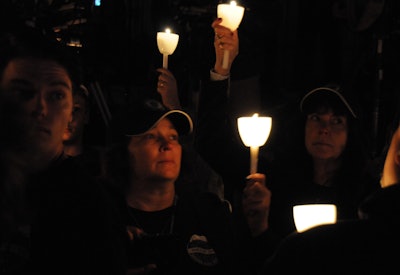 The 27th Annual Candlelight Vigil was held Wednesday May 13 at the National Law Enforcement Officers Memorial in Washington, D.C. (Photo: Lynn Cronquist)