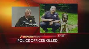 K-9 handler Lt. Eric A. Eslary of the Ligonier Township (Pa.) PD was killed Saturday in a traffic accident. (Photo: Screen Shot from WTAE TV)