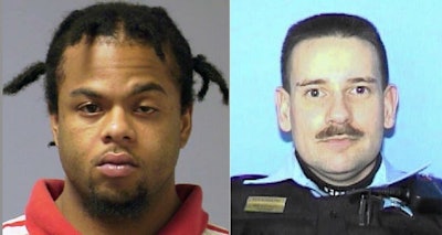 Bryant Brewer (left) is charged with murdering Officer Thor Soderberg. (Photo: MyFoxChicago)