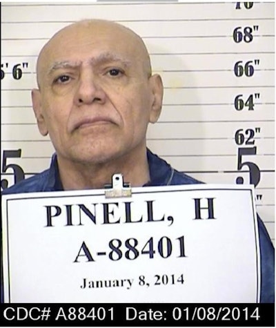 Hugo Pinell was stabbed to death Wednesday in a California prison. (Photo: California DOC)