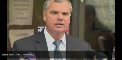 Baltimore City FOP President Gene Ryan (Photo: Screen shot from WBAL TV)