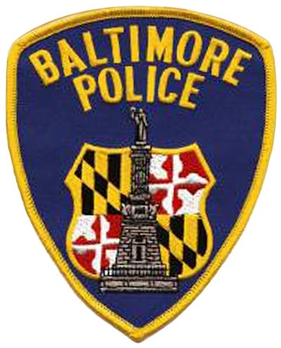 M Baltimore Police Department Logo Patch1 1