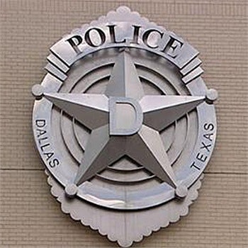 M Dallas Police Badge