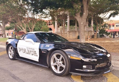 This Corvette Z06 was seized from a convicted drug dealer and awarded to the New Braunfels PD. (Photo: Facebook)