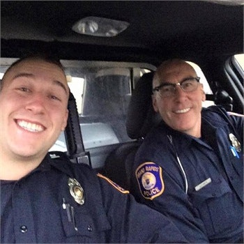 M Grand Rapids Dad Son Shared Shift