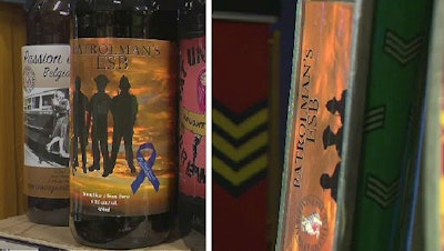 Patrolman’s English-Style Bitter was produced in honor of Const. Daniel Woodall by Two Sergeants Brewing Co. (Photo: CTV News screen shot)