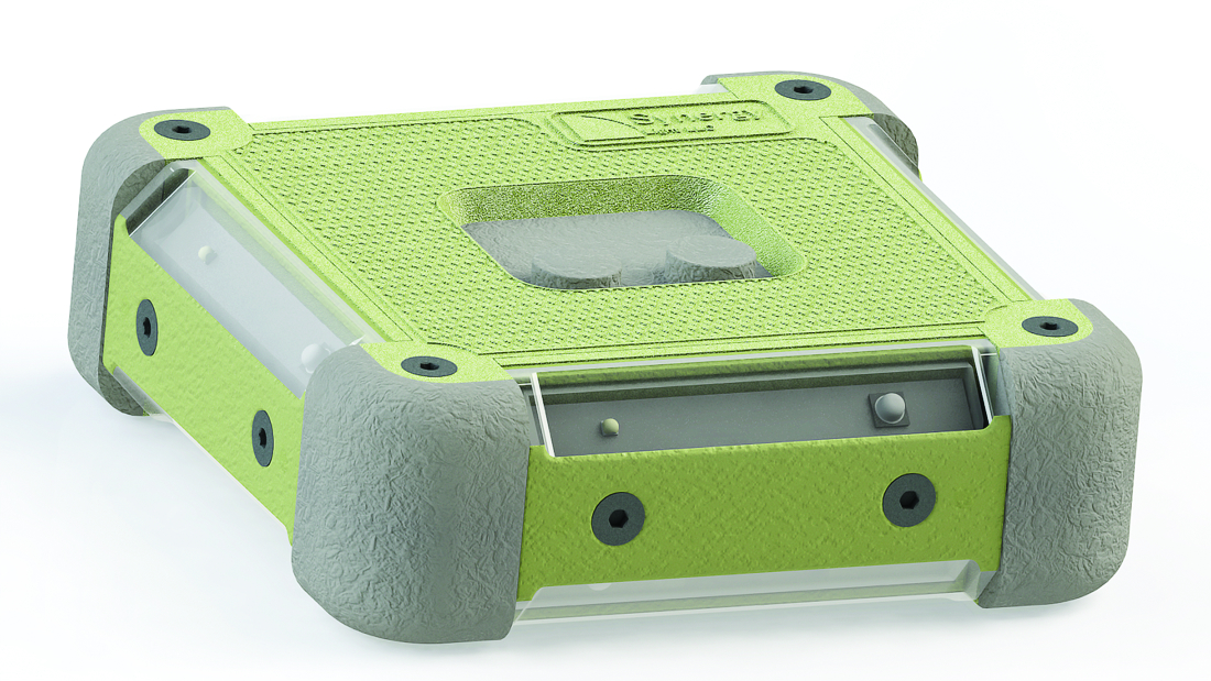 The Tactical Throw Light uses LEDs to produce up to 1,000 lumens of light in multiple directions. It can be programmed to activate as thrown or upon impact and has rubberized edges to prevent damage.