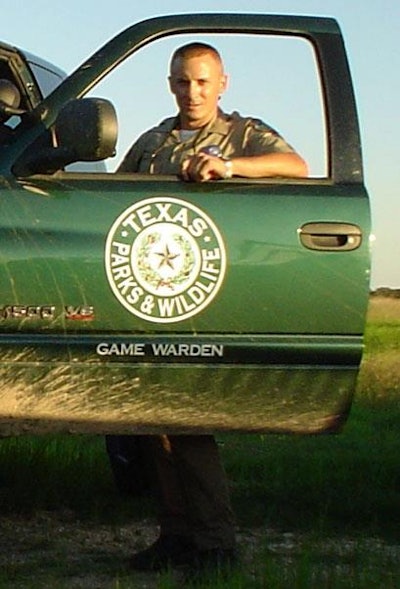 Texas Parks and Wildlife Department warden Justin Hurst was killed in 2007.