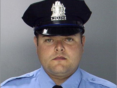 Philadelphia Police Officer Jesse Hartnett was shot Thursday.