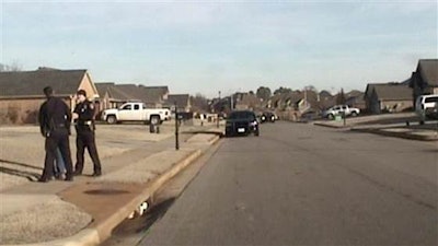 An in-car video system captured the confrontation between officers and a 57-year-old Indian man. (Photo: NBC News screen shot)