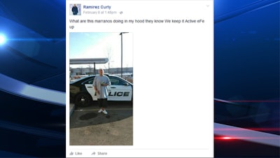 Orem police responded to a man's taunts by arresting him and taunting him back. (Photo: Facebook)