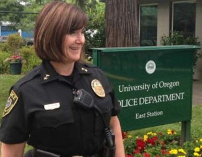 University of Oregon Police Chief Carolyn McDermed, who has led the department for four years, was given $46,000 to leave the job with four months left on her yearly contract. Her retaliation against an officer who spoke out against department bias and mismanagement helped cost UO at least $1.5 million in damages and legal bills. (Photo: The University of Oregon)