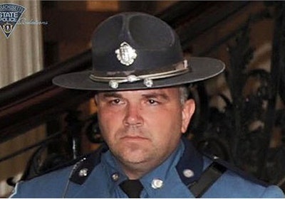 Trooper Thomas Clardy was killed when his patrol vehicle was struck on March 16. (Photo: Massachusetts State Police)