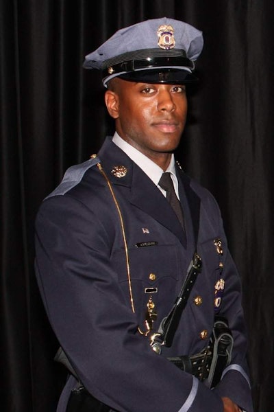 Officer Jacai Colson was killed Sunday in a coordinated attack on his station. (Photo: Prince George's County PD)